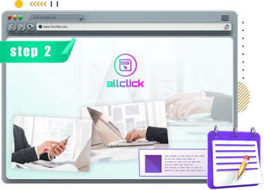 All Click logo